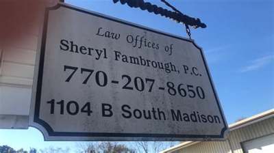 Sheryl Fambrough PC, General Practice Lawyer in Monroe, GA